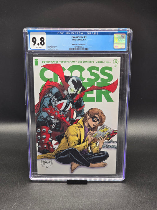 Crossover #3 2021 CGC 9.8 (McFarlane variant cover F)