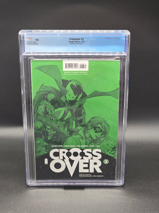 Crossover #3 2021 CGC 9.8 (McFarlane variant cover F)