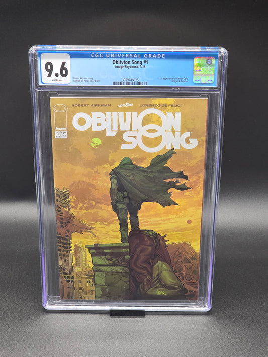 Oblivion Song #1 2018 CGC 9.6