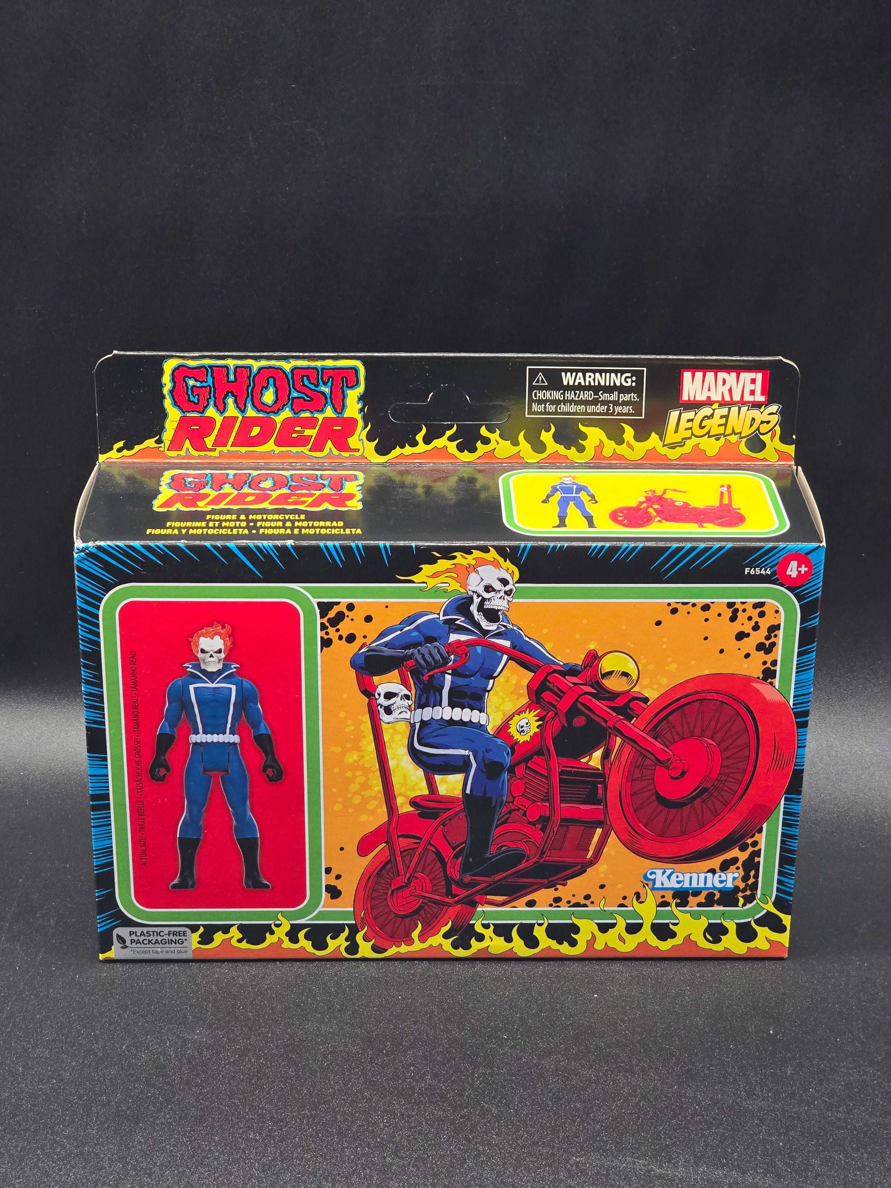 Ghost Rider Marvel Legends Hasbro Kenner retro 375 – Uncanny Toys & More