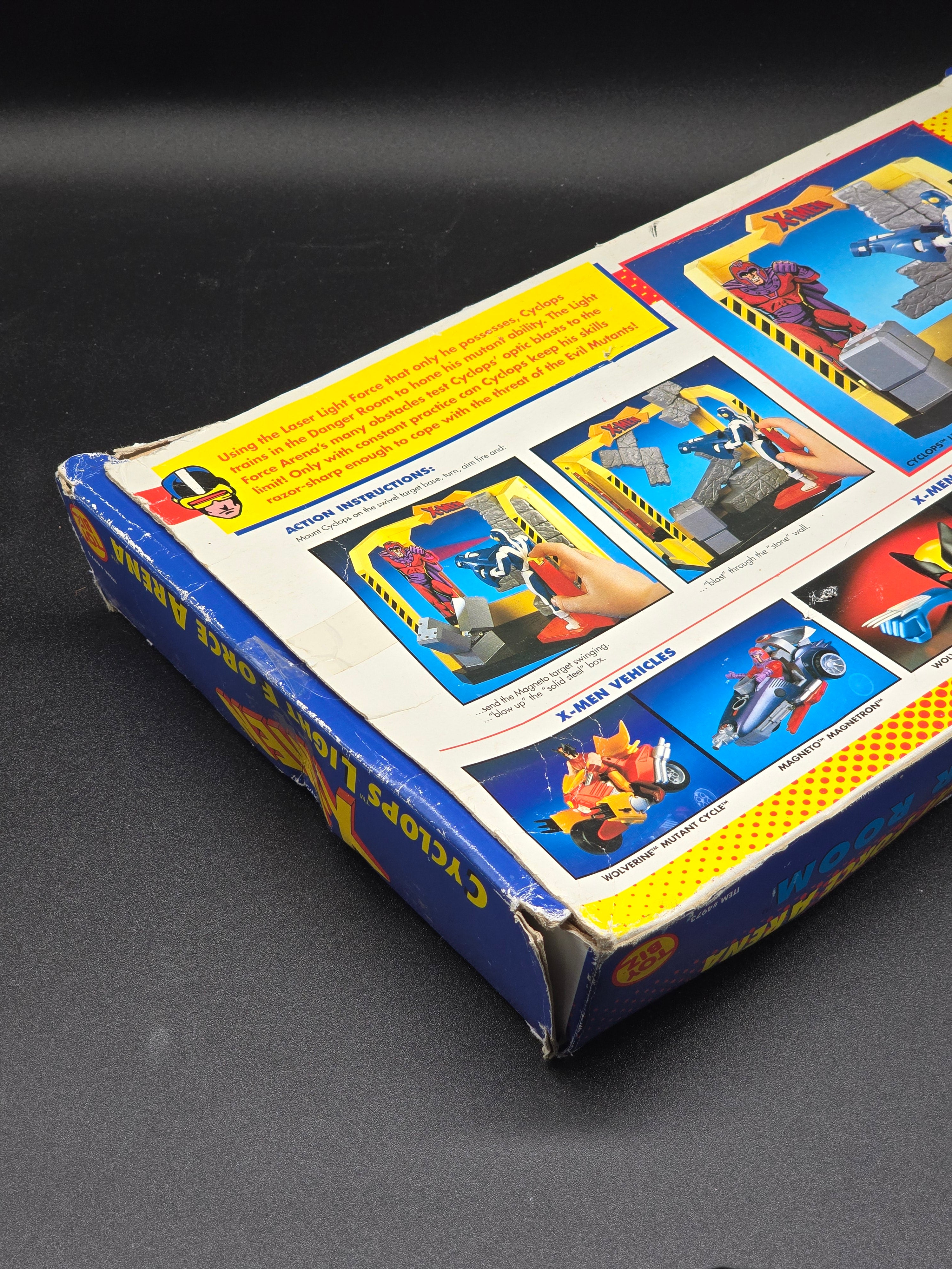 Cyclops Light Force Arena X-Men Danger Room Playset 1994 Toybiz