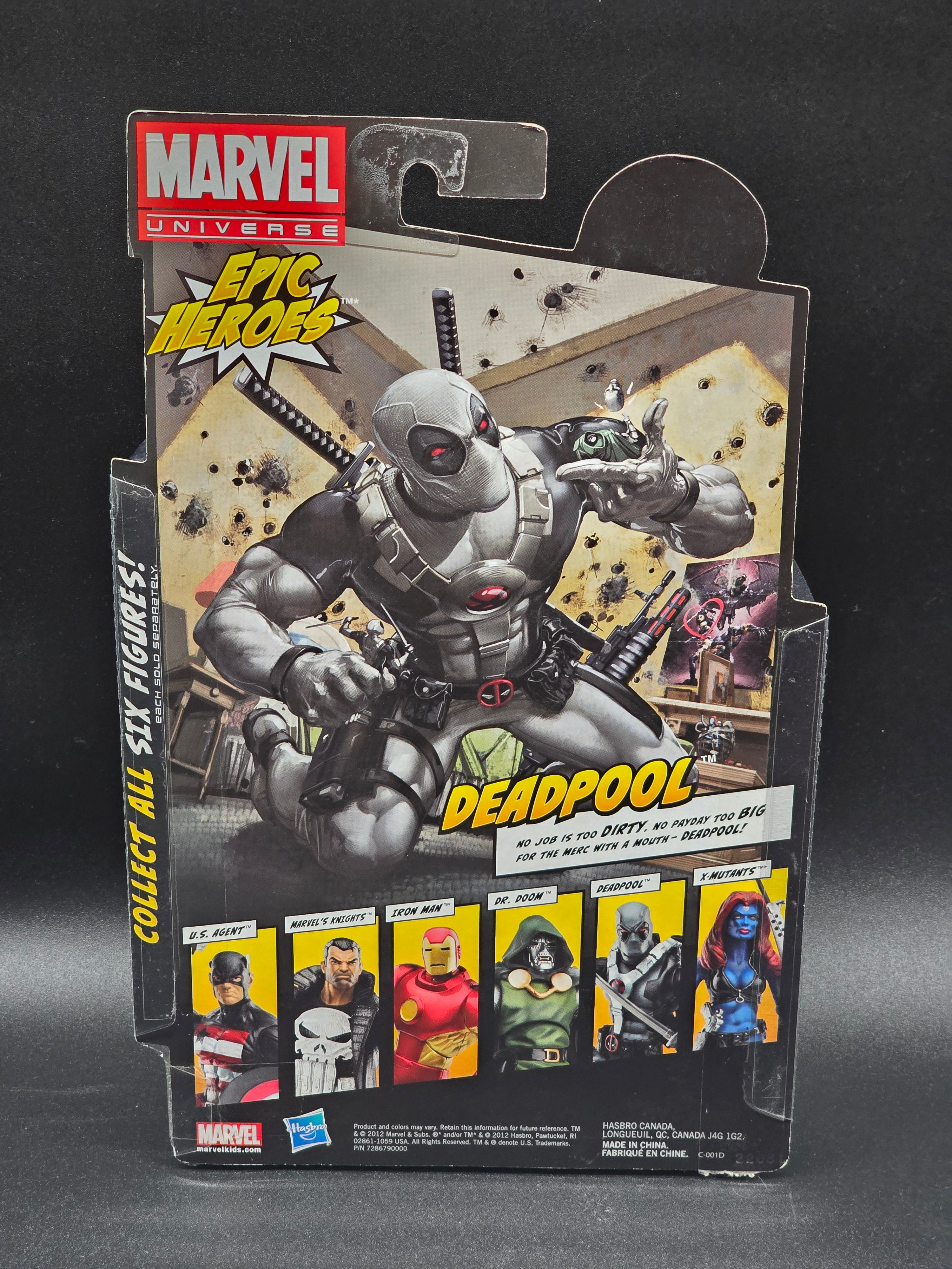 Marvel Legends 2024 Epic Heroes Deadpool 2012