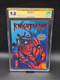 Knightmare #1 2/95 CGC SS 9.0 signed by Marat Mychaels