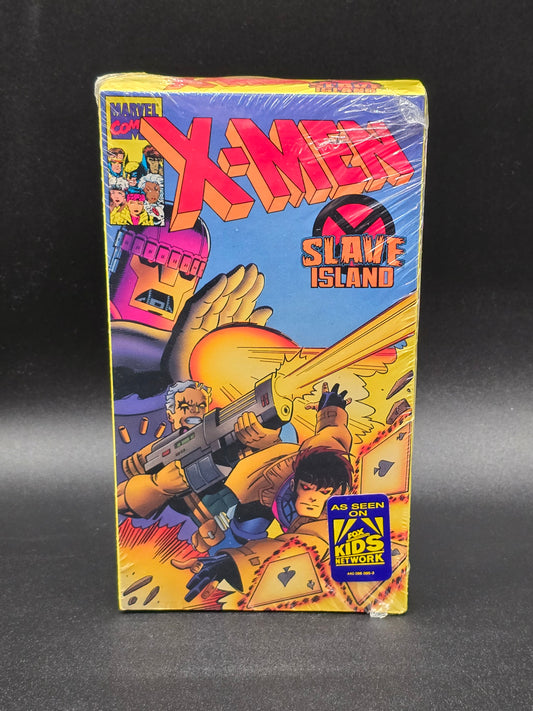 X-Men Slave Island Animated series VHS #6 S1 E7 (sealed)