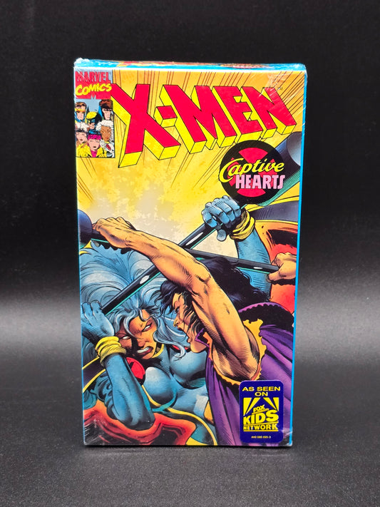 X-Men Captive Hearts Animated series VHS #4 S1 E5 (sealed)