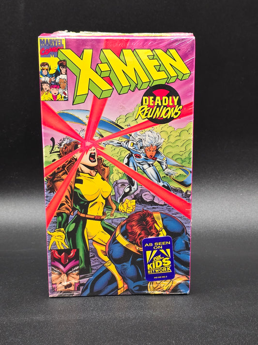 X-Men Deadly Reunions Animated series VHS #3 S1 E4 (sealed)