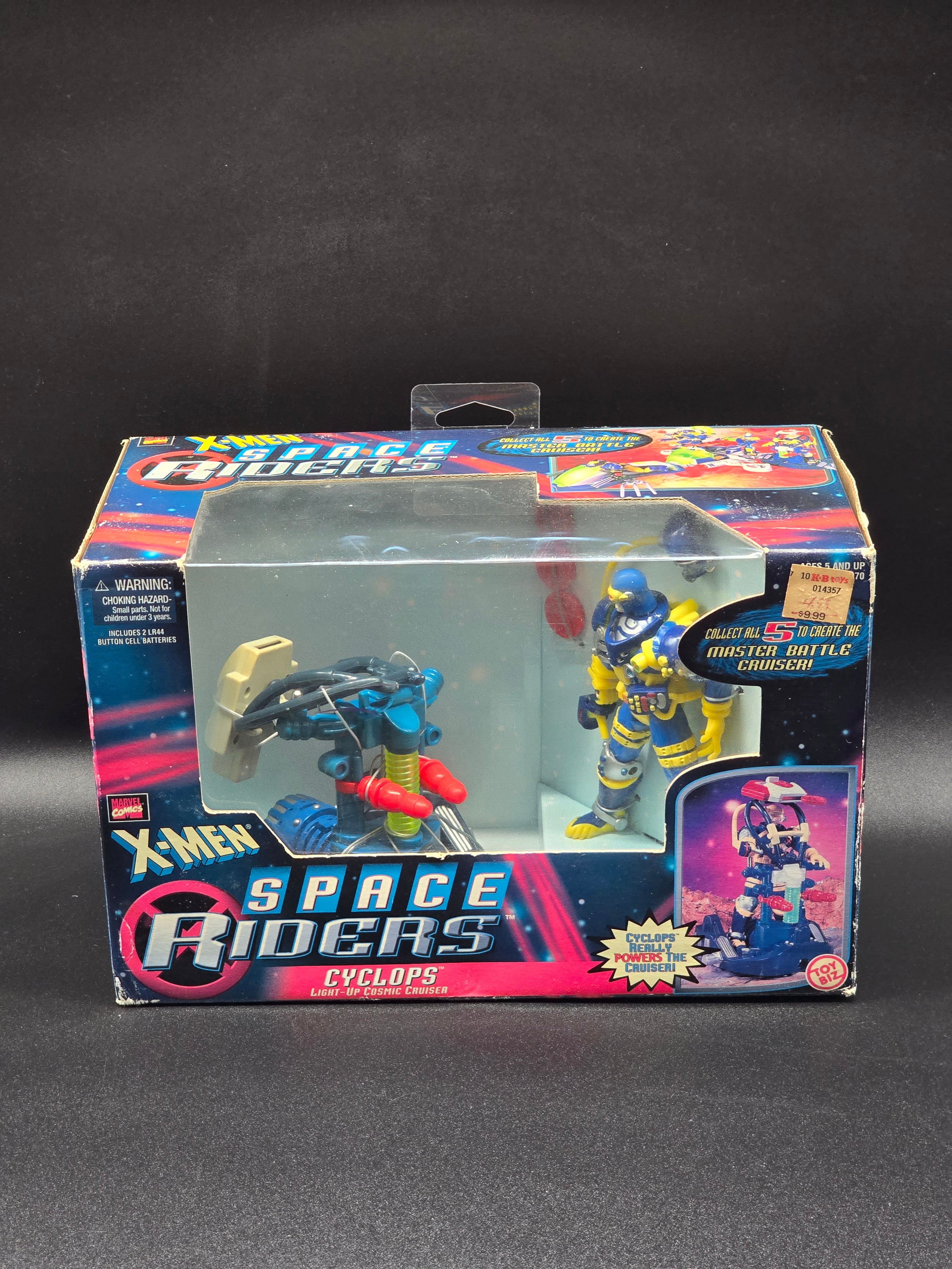Cyclops X-Men Space Riders 1997 Toybiz