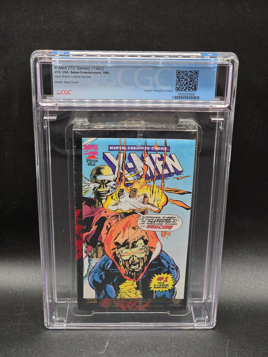 X-Men Night of the Sentinels Animated series Pizza Hut VHS Collectors Choice 1 (sealed) CGC 9.6