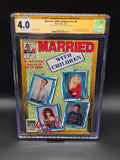 Married with Children #V2 #6 3/92 CGC SS 4.0 signed and custom by Katey Sagal