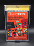 4001 A.D. #1 5/16 Loot Crate exclusive CGC SS 9.8 signed and sketch by Clayton Crain