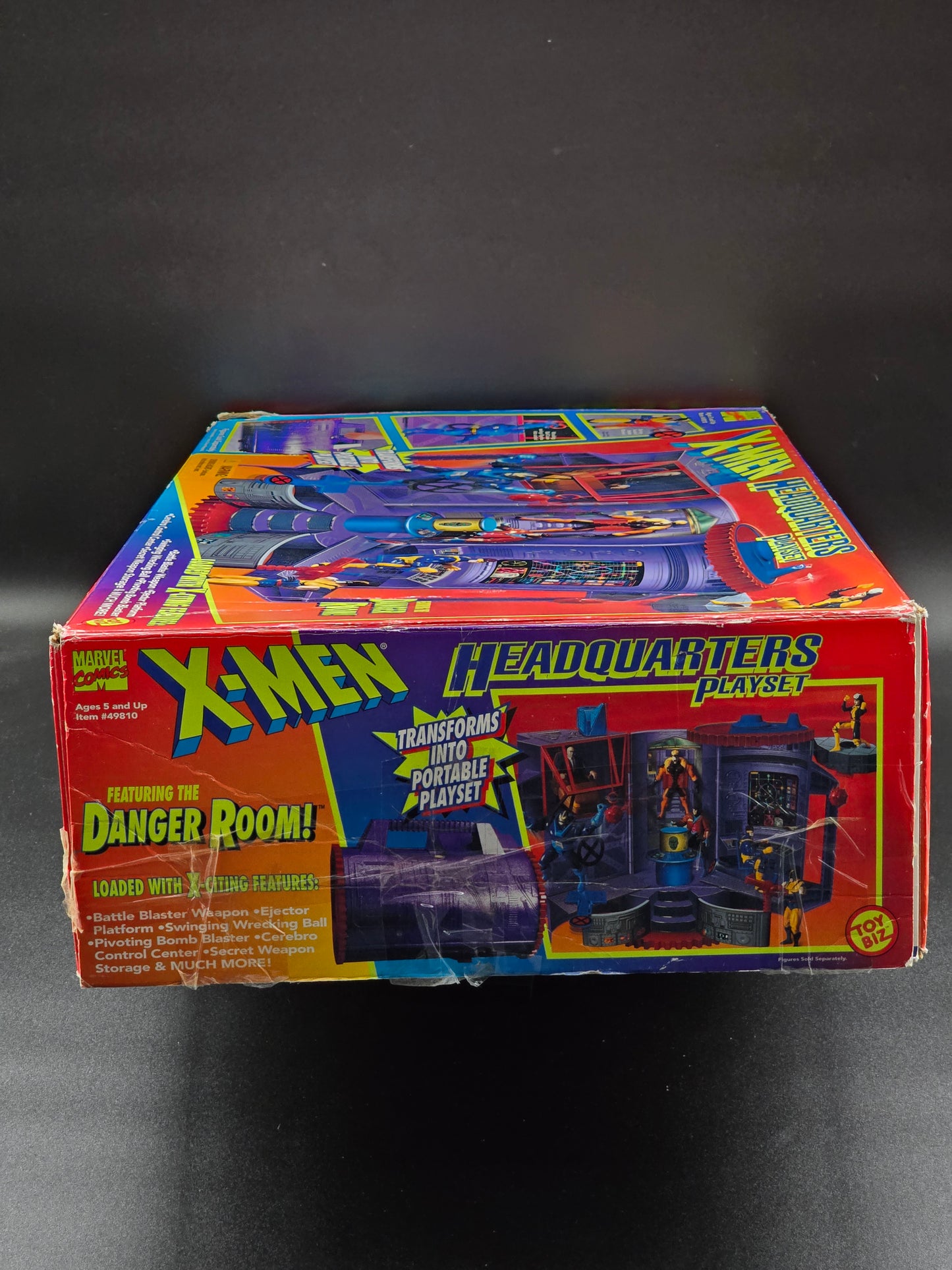 X-Men Headquarters Playset 1995 Toybiz (Open)