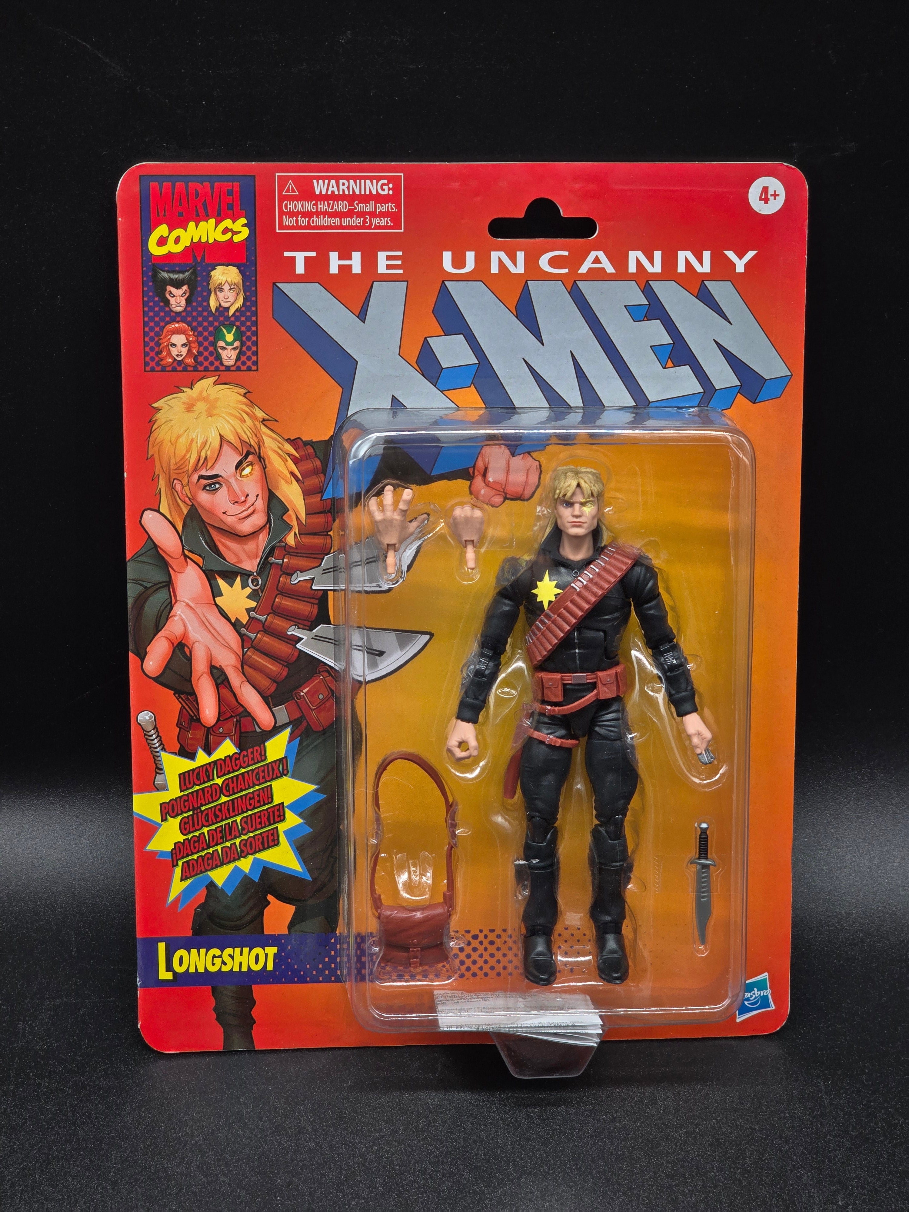 Longshot X-Men Marvel Legends Retro