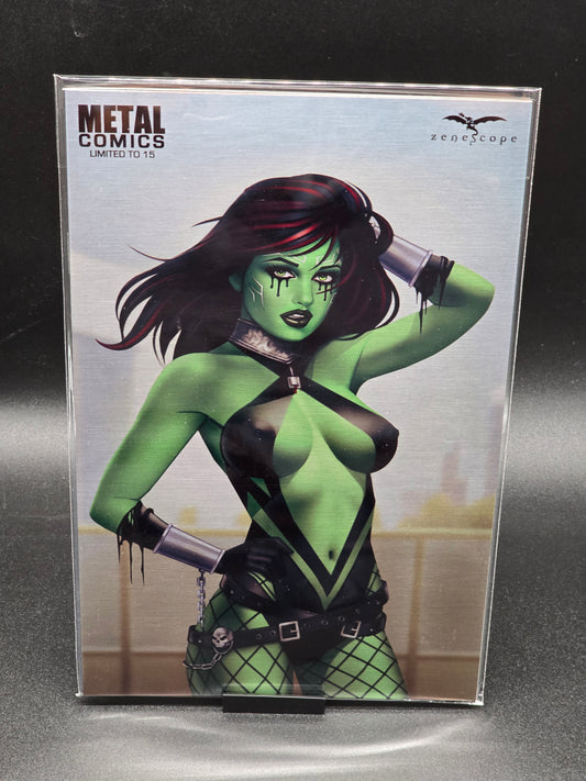 2023 May Livestream Body paint cover Metal Print