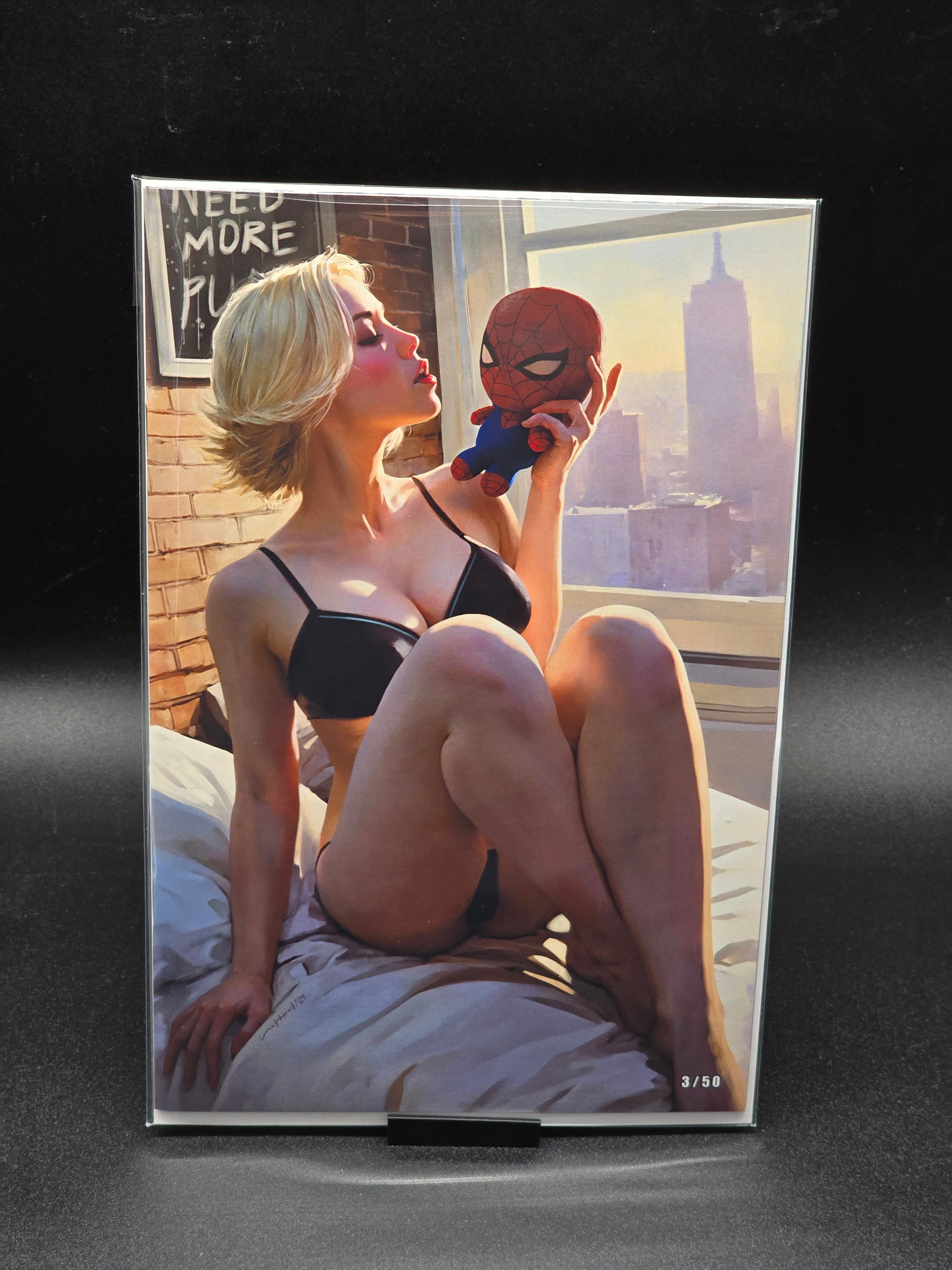 NATHAN LORENZANA 9 – HOMAGE TO IVAN TALAVERA’S SPIDER-GWEN (cover D virgin)