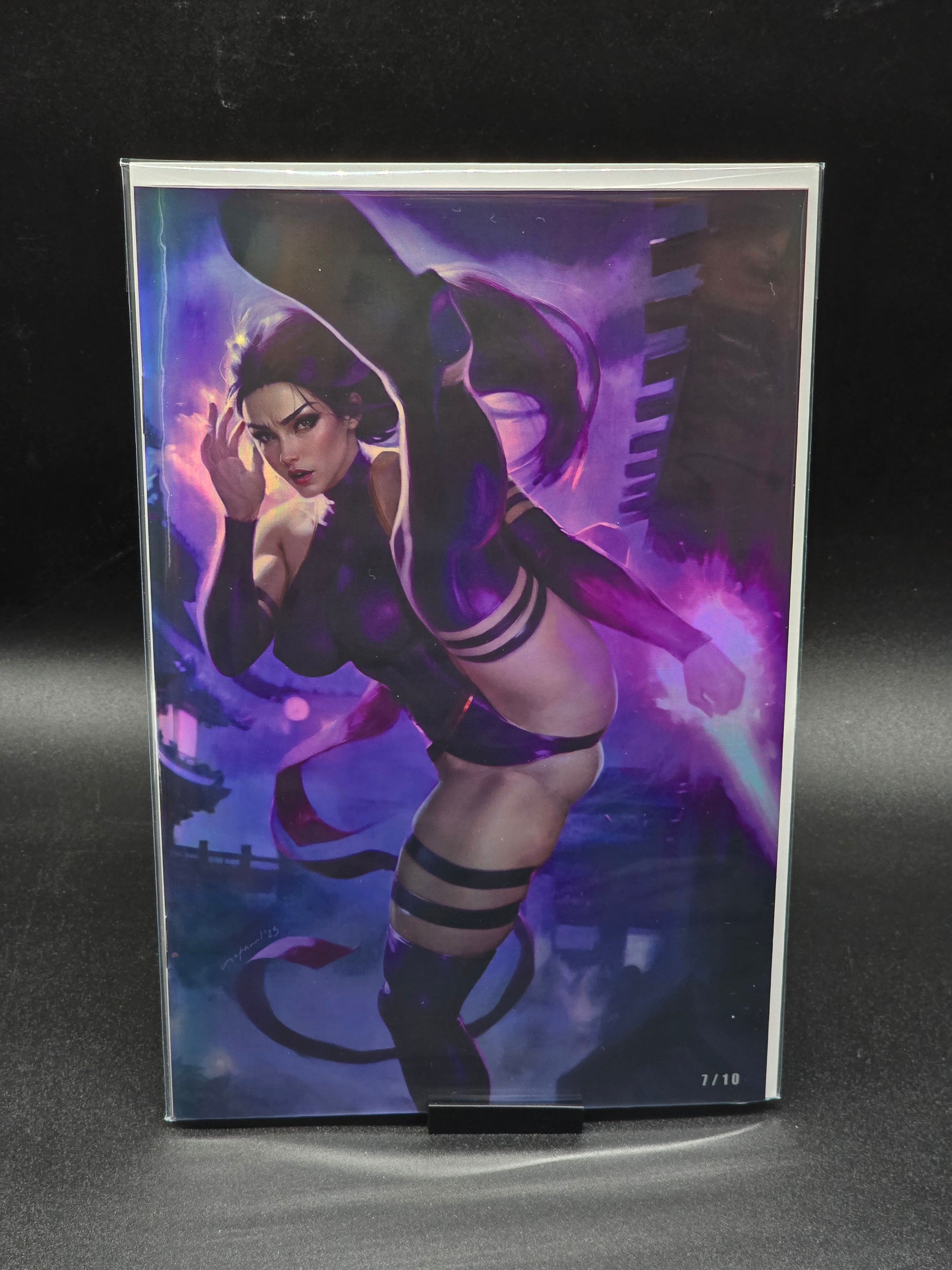 NATHAN LORENZANA 8 – Psylocke (Foil cover A virgin)
