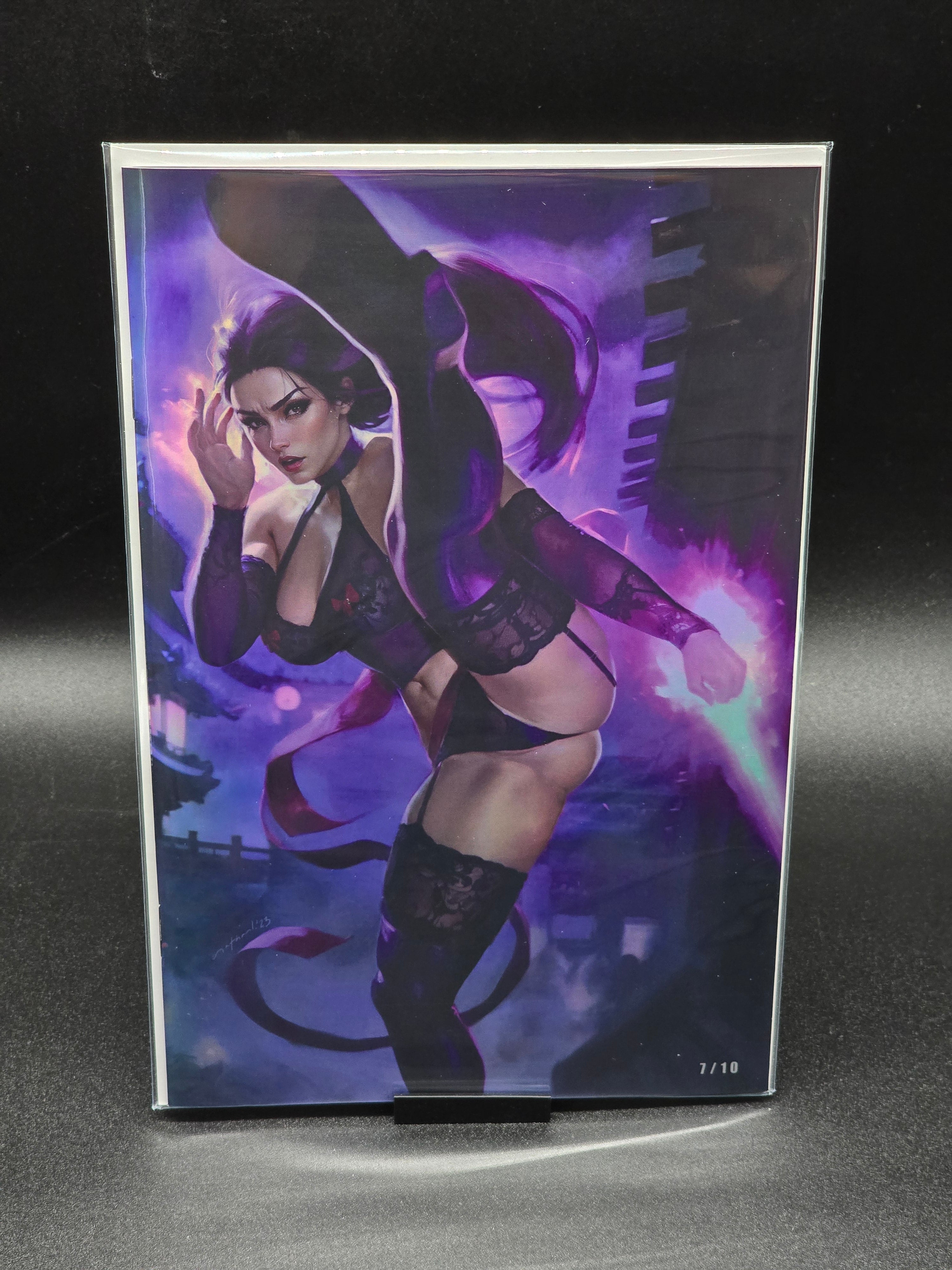 NATHAN LORENZANA 8 – Psylocke (Foil cover B virgin)