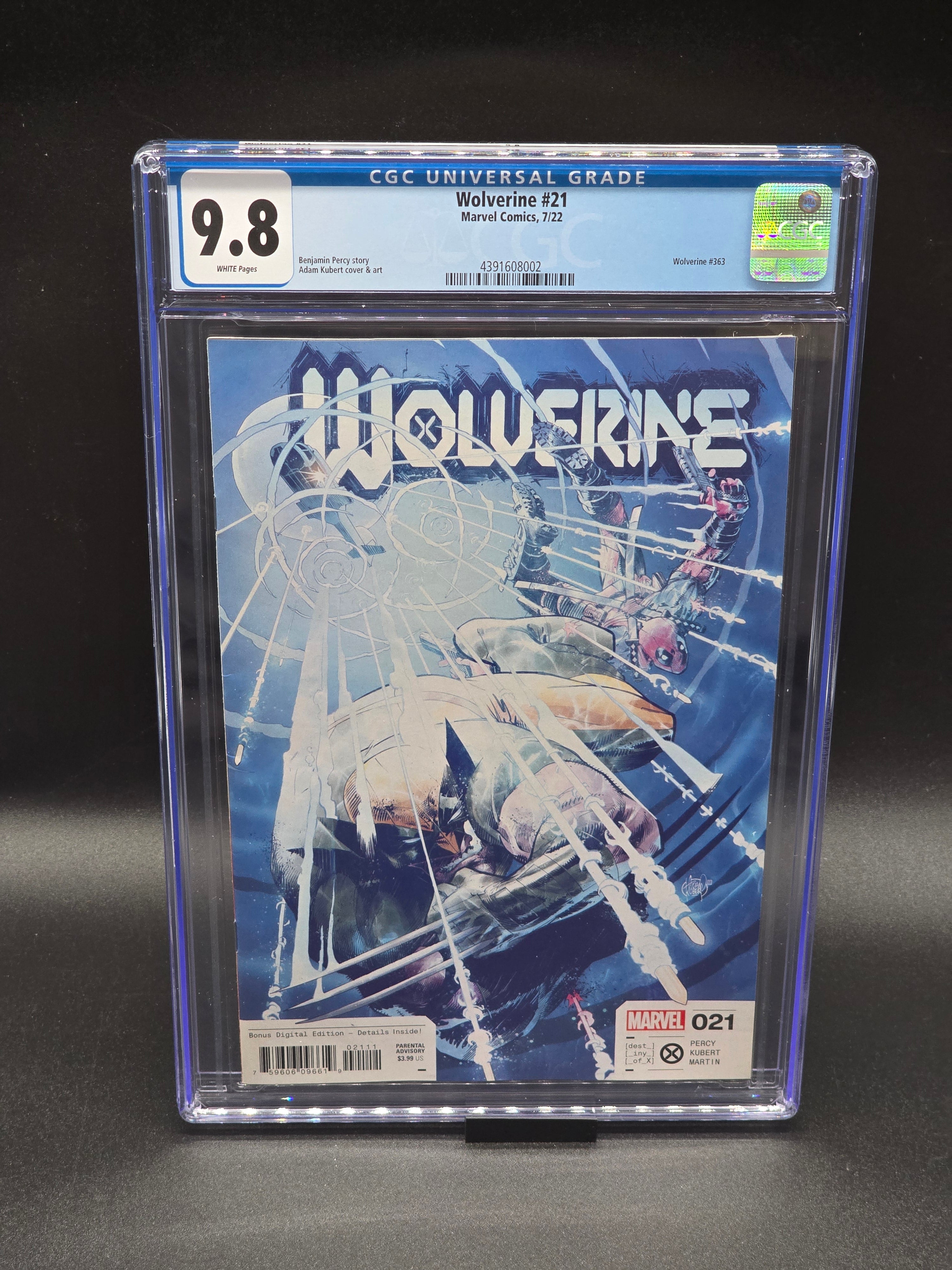 Wolverine #21 7/22 CGC 9.8