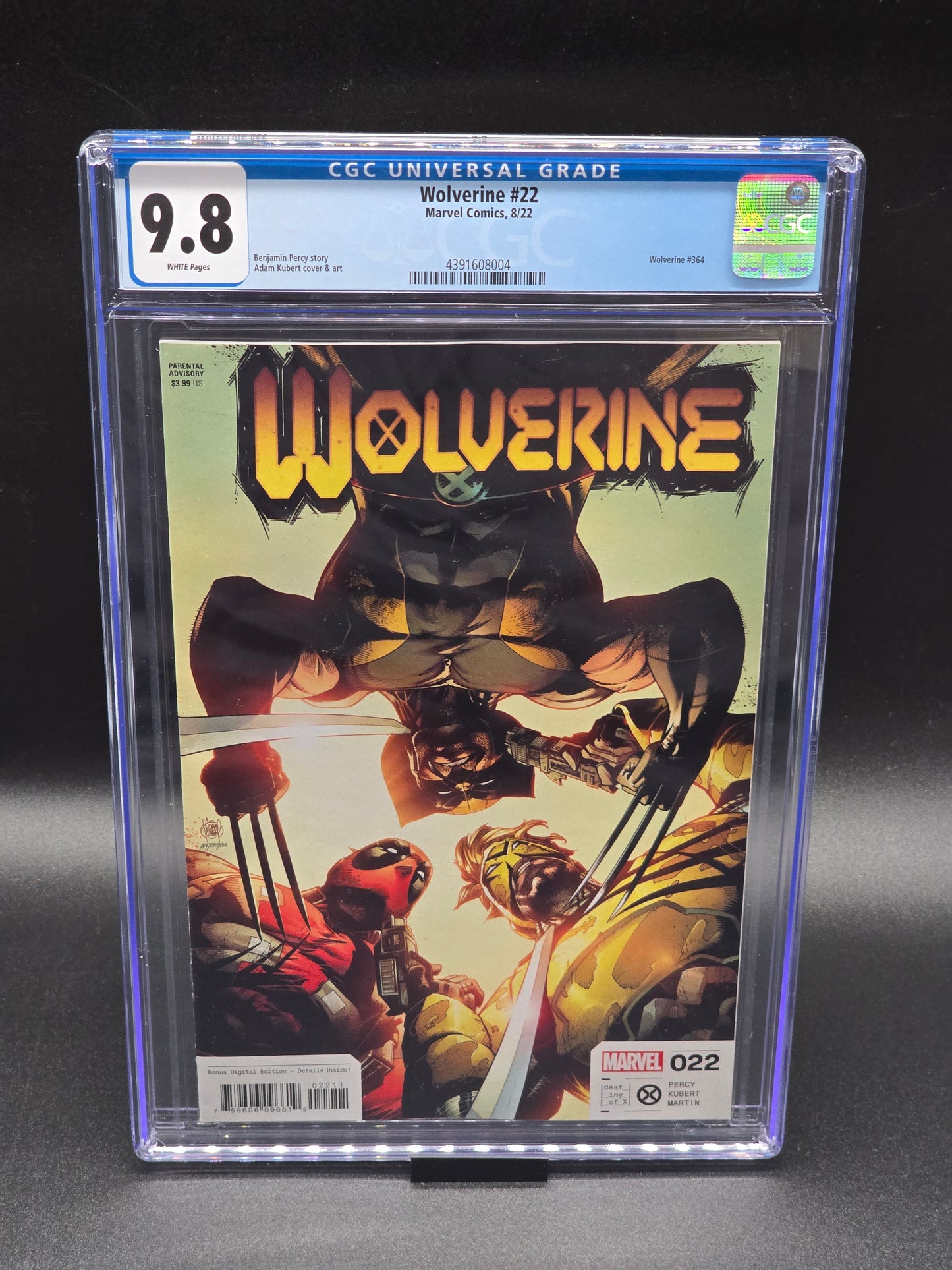 Wolverine #22 8/22 CGC 9.8