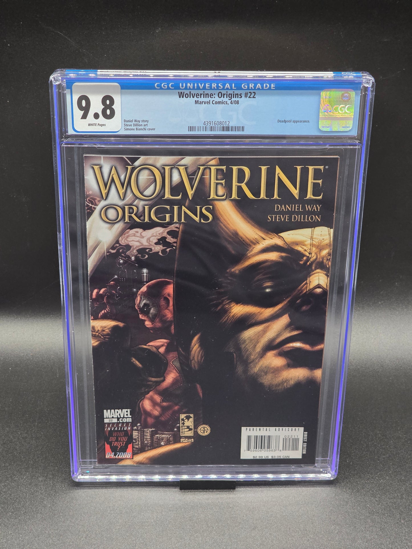 Wolverine: Origins #22 4/08 CGC 9.8
