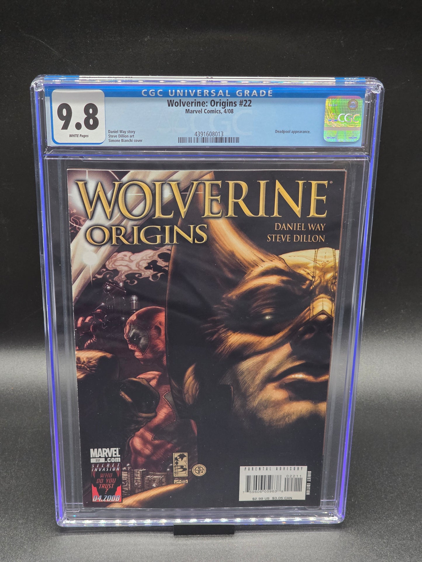Wolverine: Origins #22 4/08 CGC 9.8
