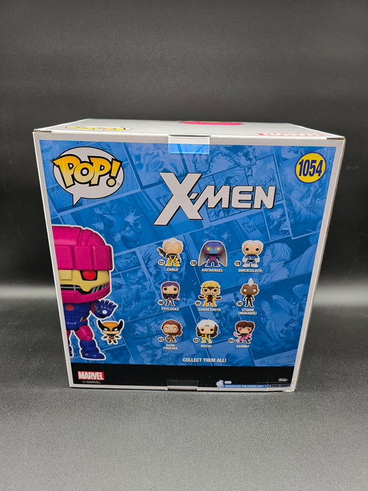 X-Men Sentinel with Wolverine Jumbo 10-Inch Pop! Vinyl #1054 Limited Edition Black Light Chase