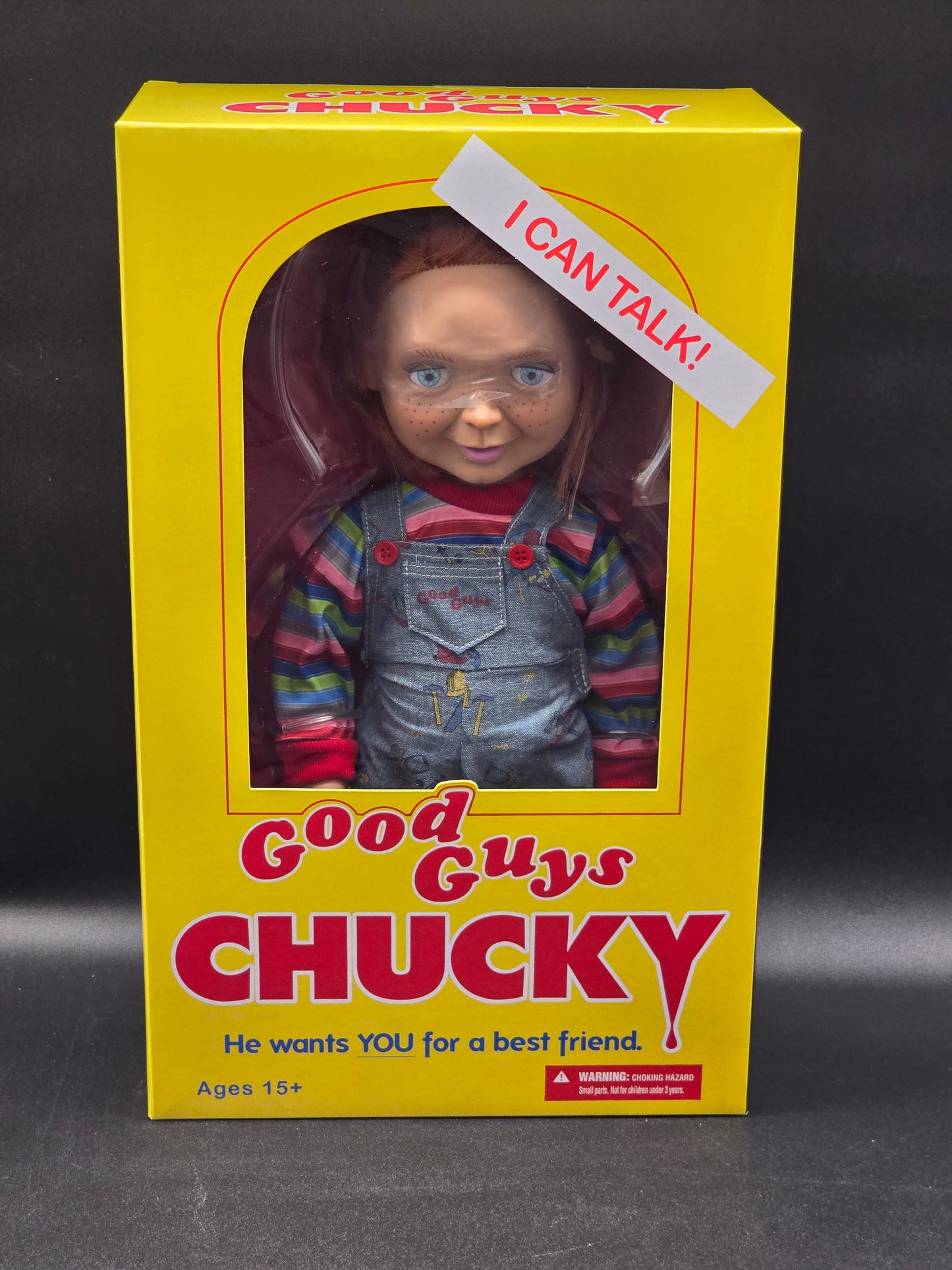 Chucky Child's Play 2, 15" Mega Scale Good Guys Chucky Talking Doll M.D.S. Figures