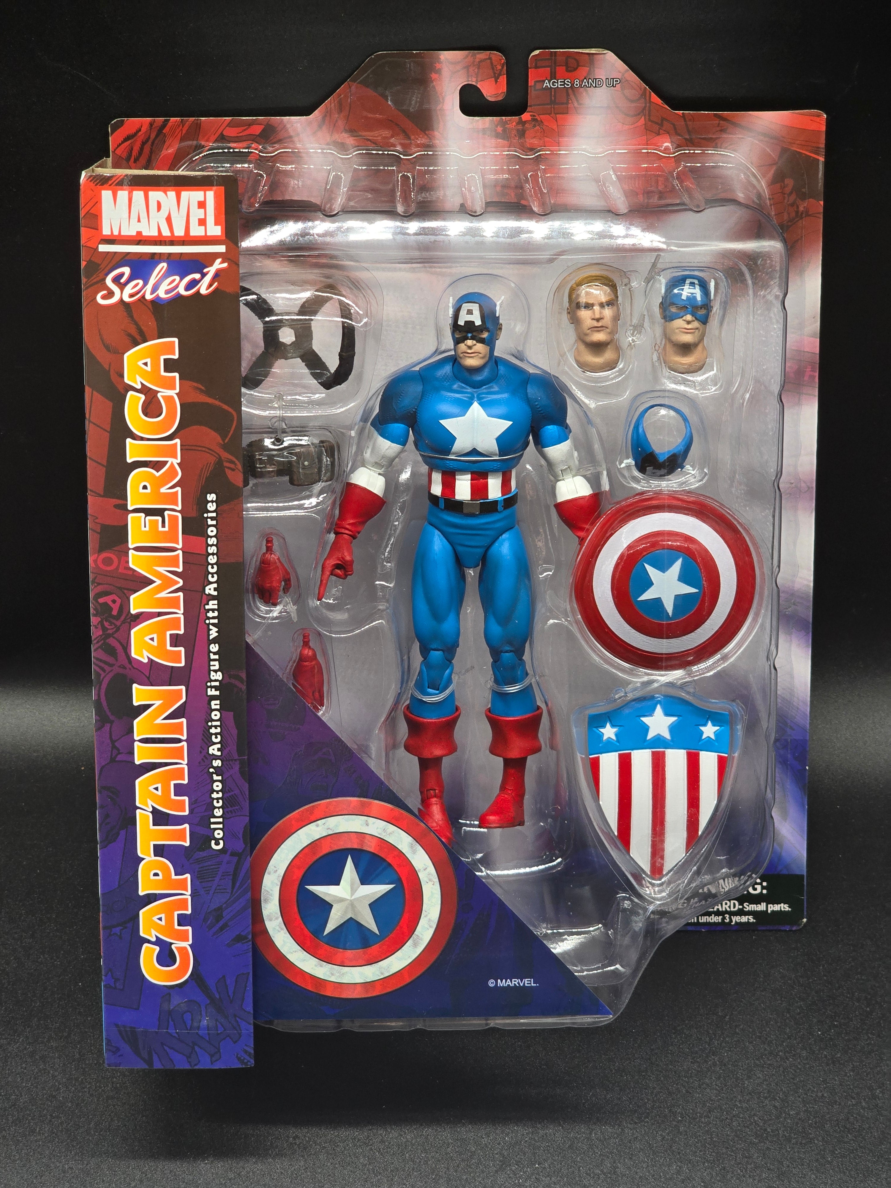 Captain America classic Marvel Select 2023 Uncanny Toys More