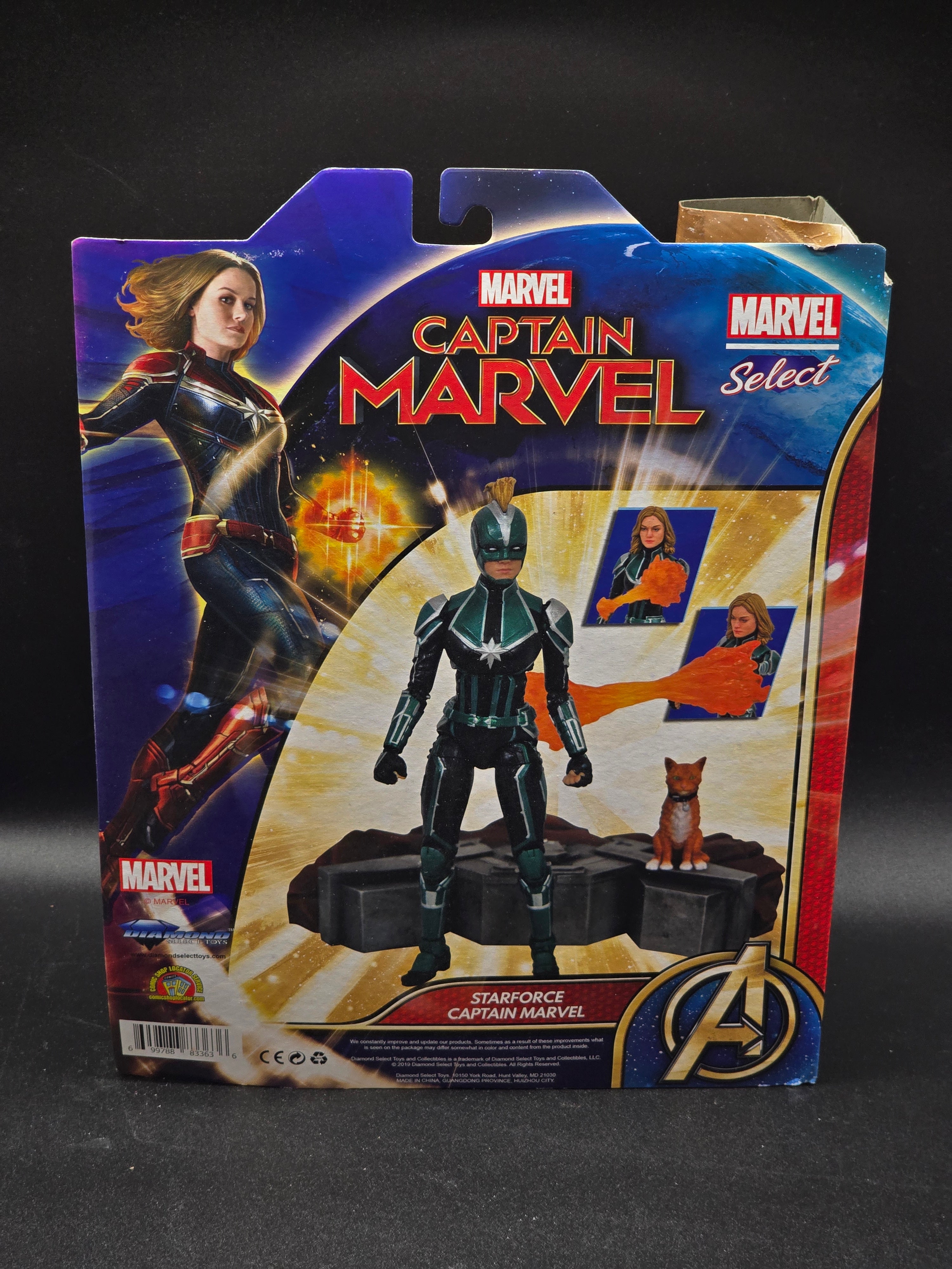 Marvel select captain marvel 2019 discount