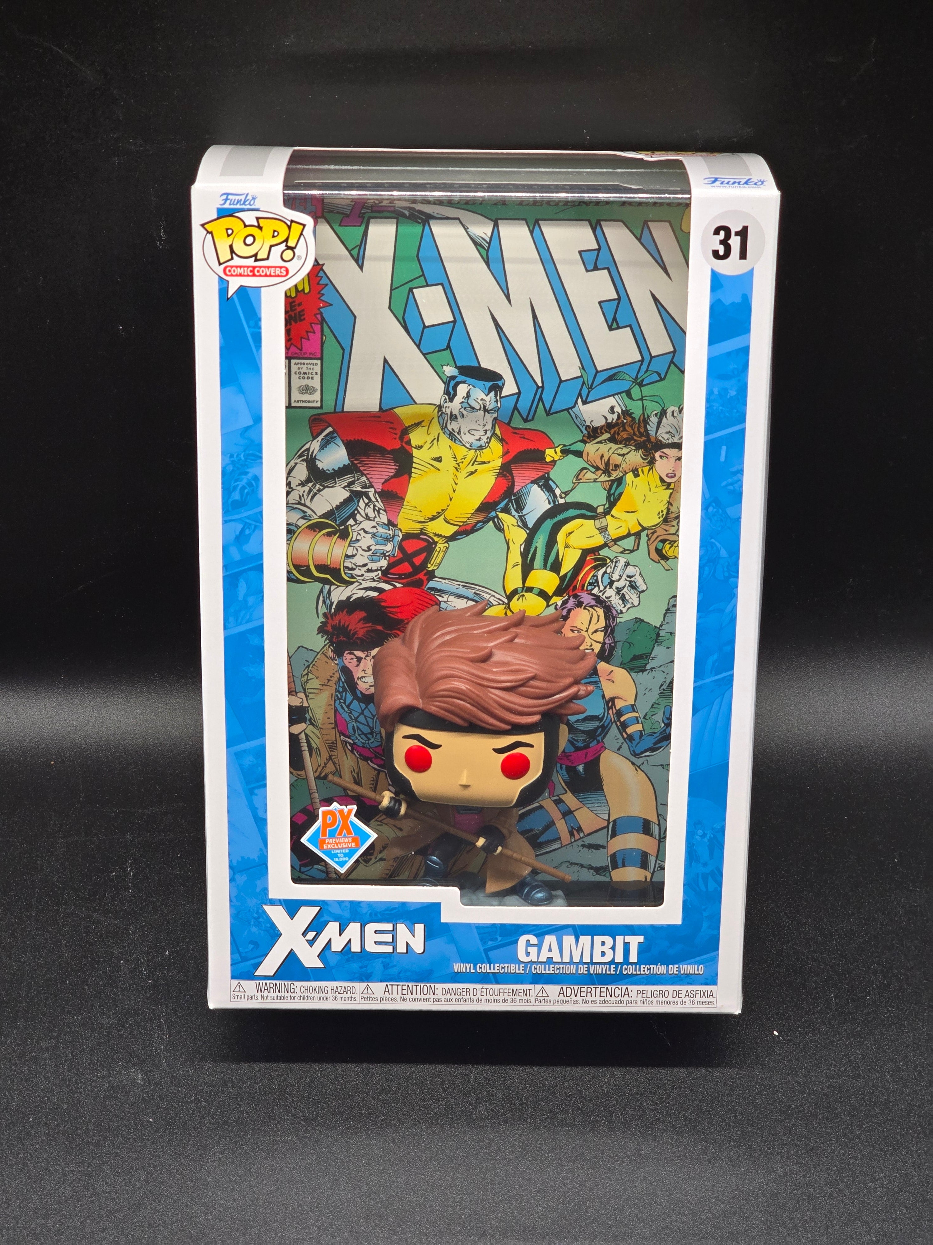 X-Men #1 (1991) Gambit Pop! Comic Cover Figure #31 (FCBD 2024 Exclusive)