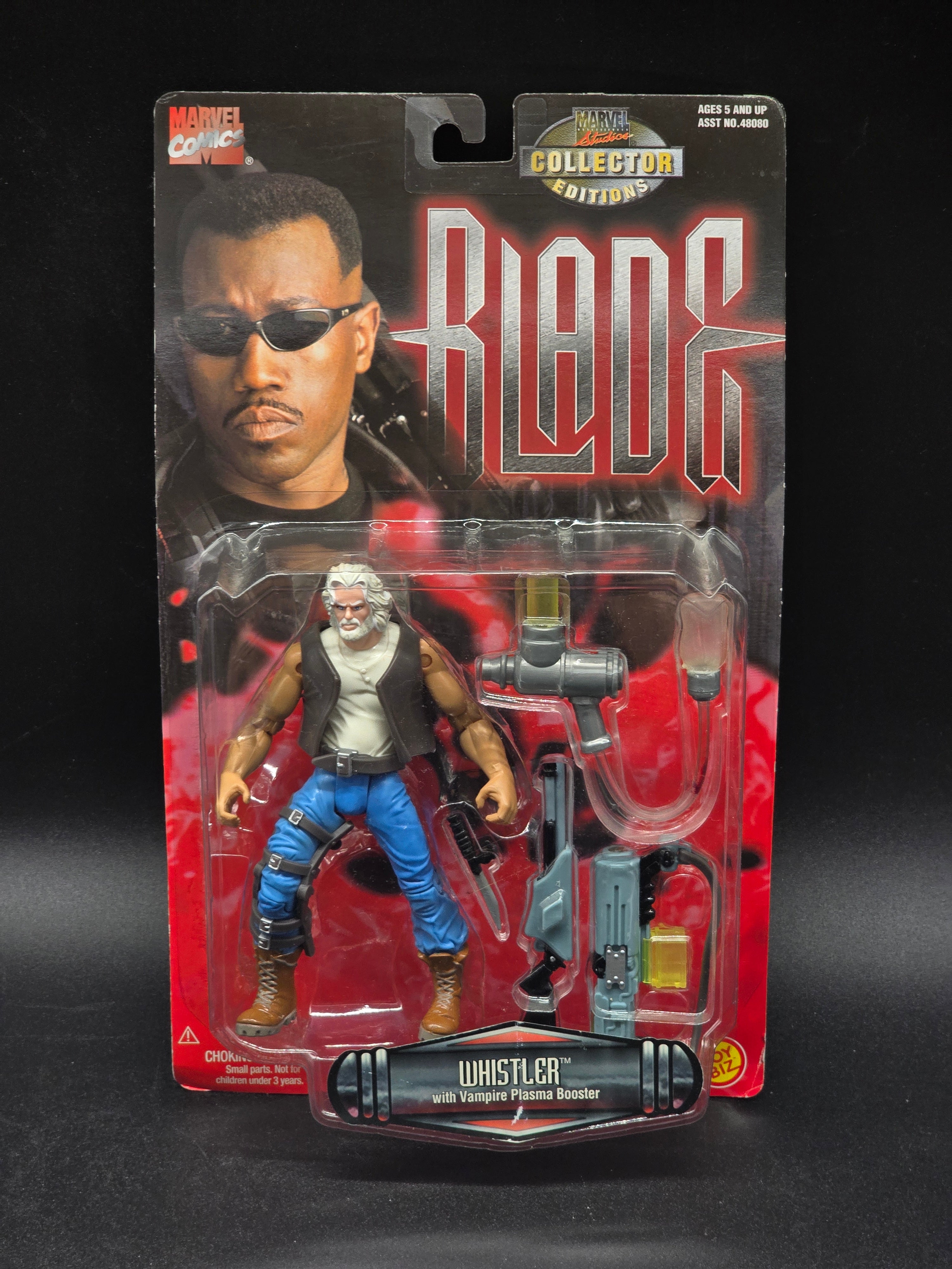 Whistler with Vampire Plasma Booster Blade Toybiz 1997