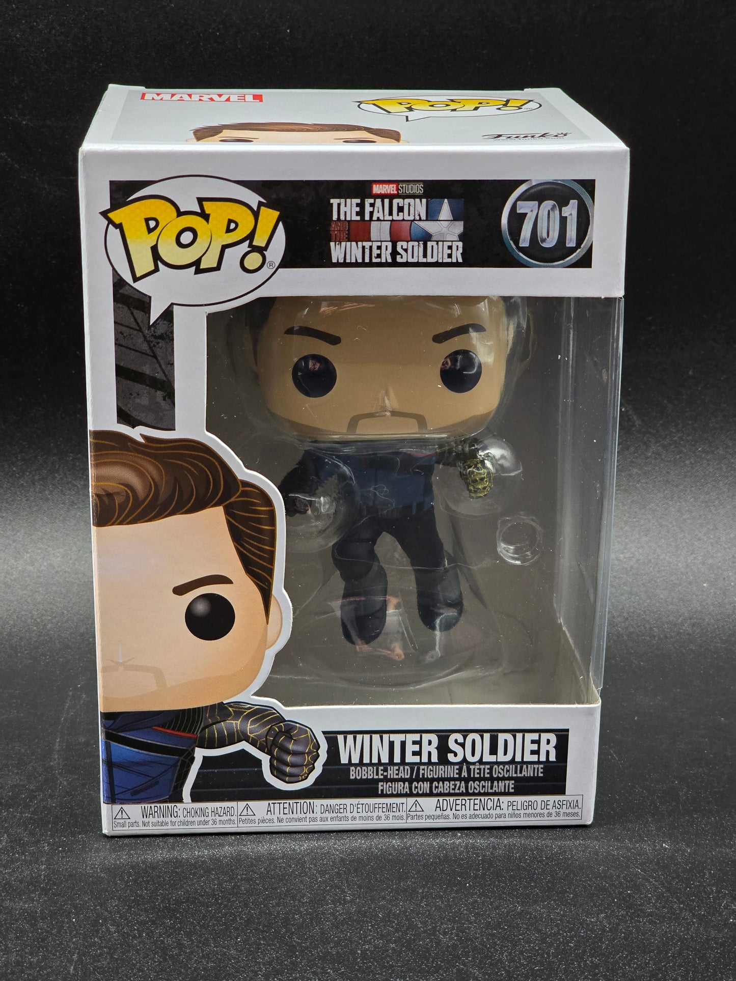 Winter Soldier The Falcon and the Winter Soldier Movie Pop! Figure #701