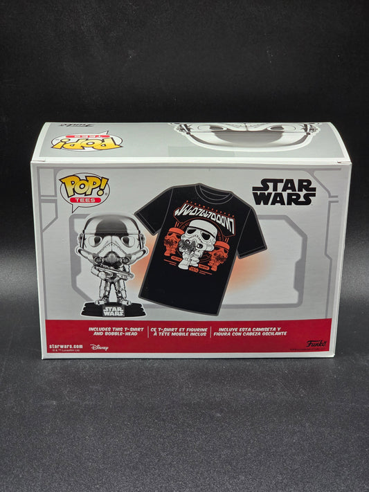 Stormtrooper Pop! Figure Vinyl Bobblehead with t-shirt Star Wars