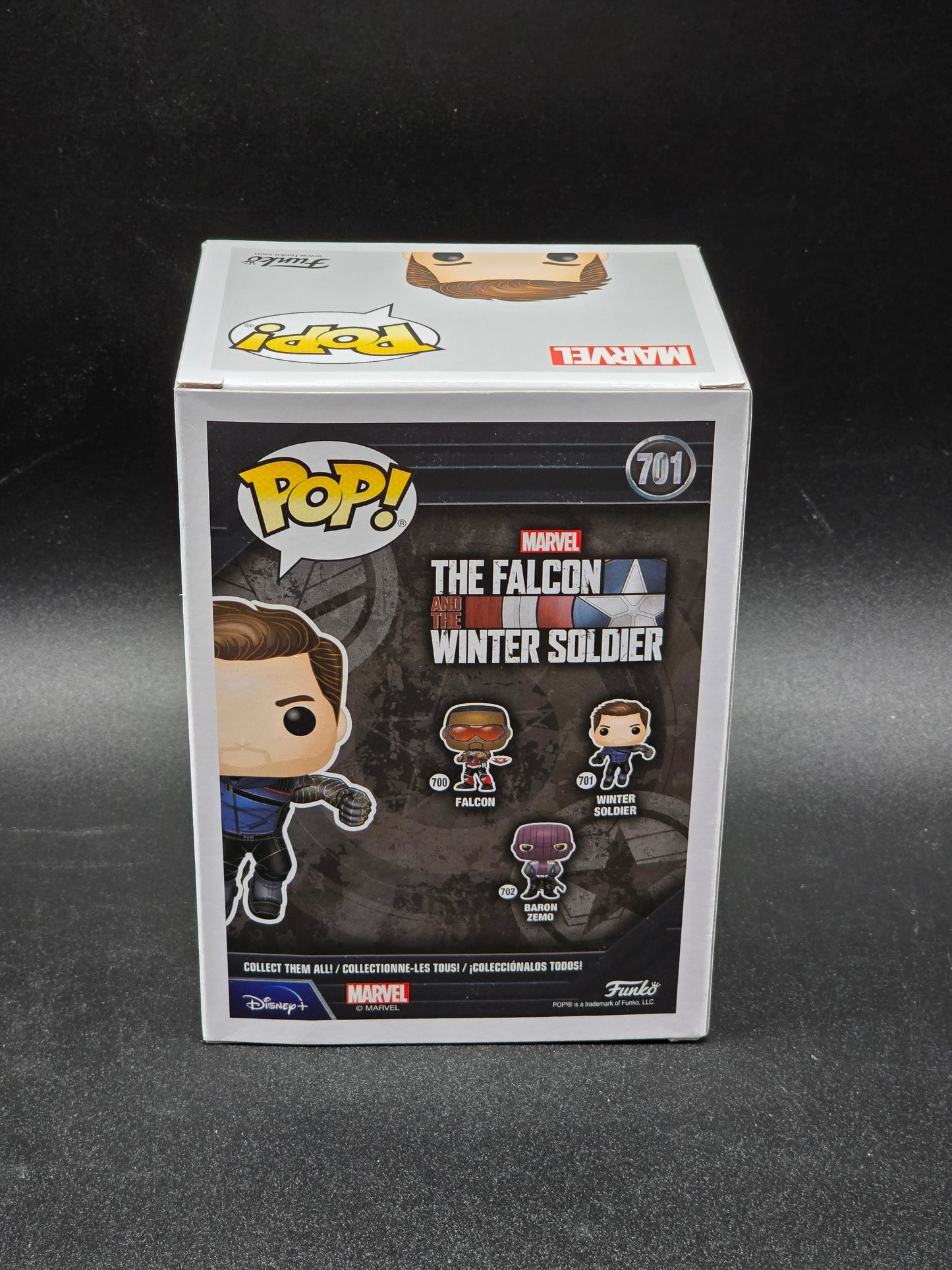 Winter Soldier The Falcon and the Winter Soldier Movie Pop! Figure #701