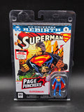 SUPERMAN 3″ FIGURE WITH COMIC Page Punchers McFarlane