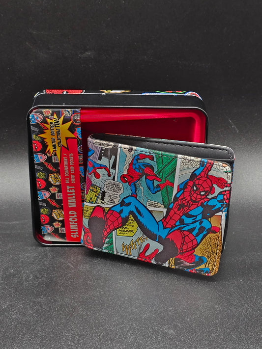 Spider-Man Comics Panel Bi-Fold Wallet