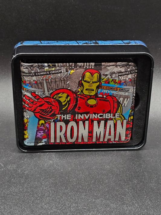 Invincible Iron Man Pose Comics Bi-Fold Wallet