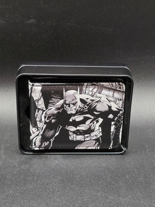 Batman Jim Lee Hush Chain and Grappling Hook Bi-Fold Wallet