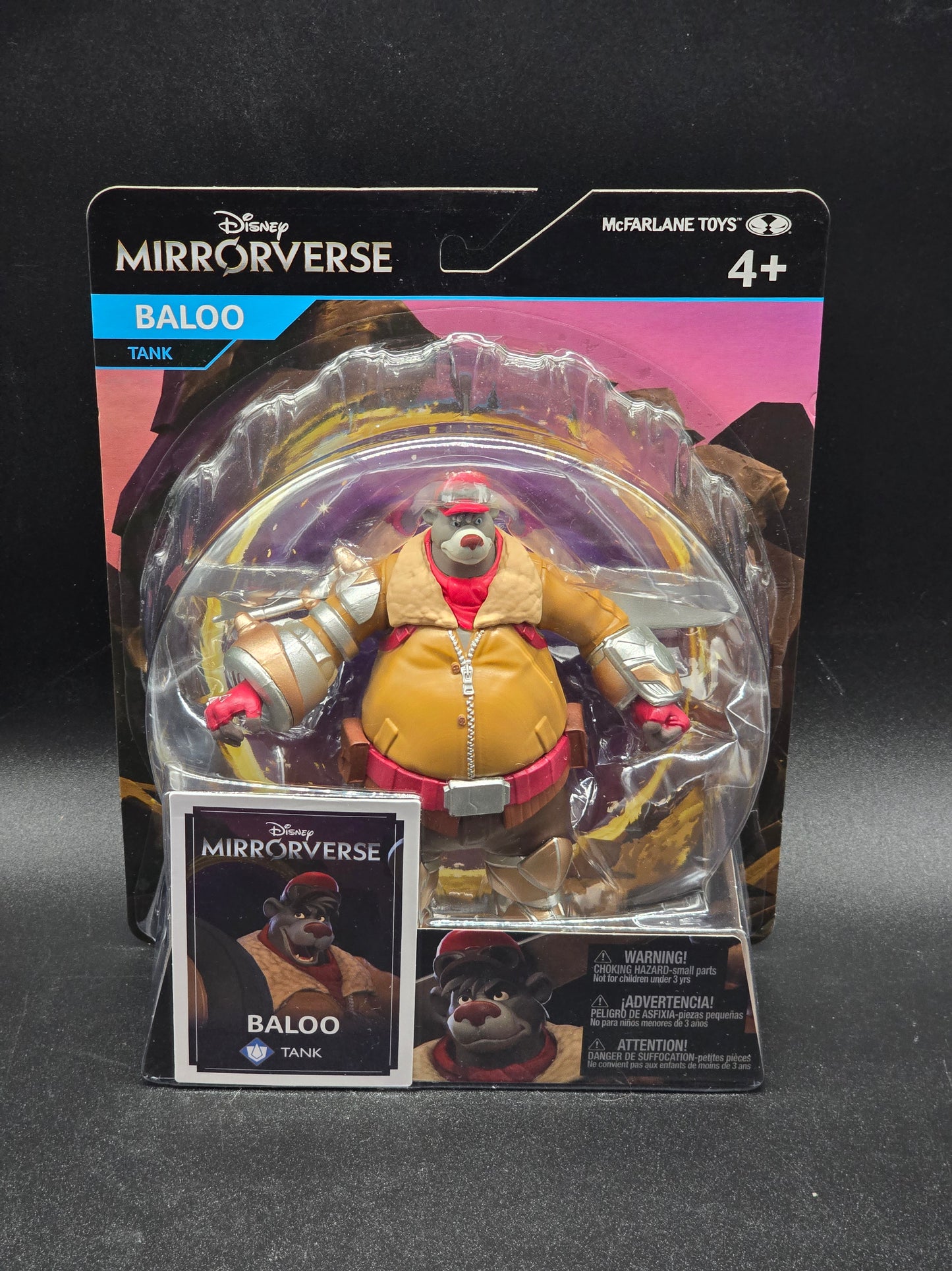 Baloo (tank) Disney Mirrorverse McFarlane