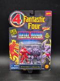 Human Torch vs Dragon Man Metal Mania Fantastic Four 1995 Toybiz