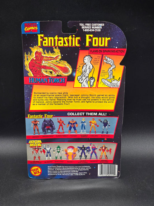 Human Torch Fantastic Four 1995 Toybiz