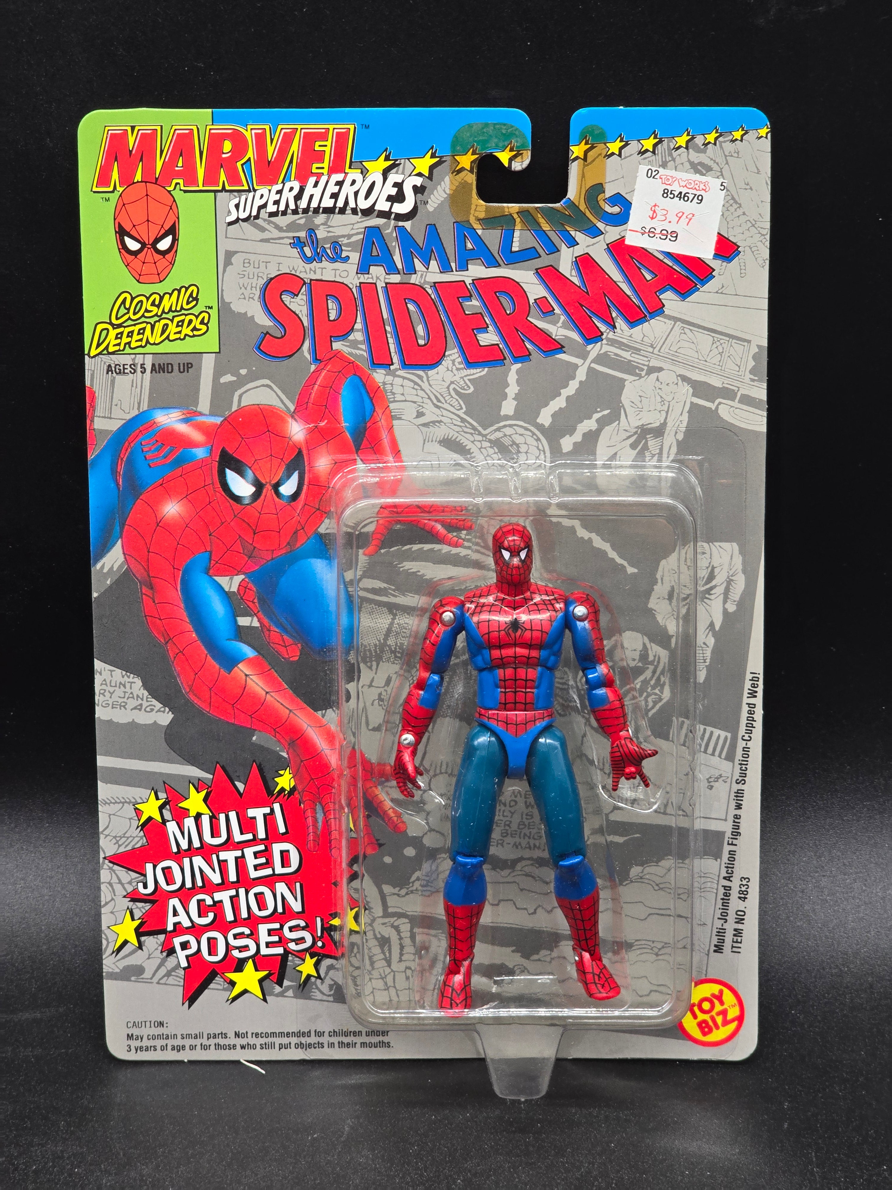 Amazing Spider-Man Marvel Super Heroes Toybiz 1992