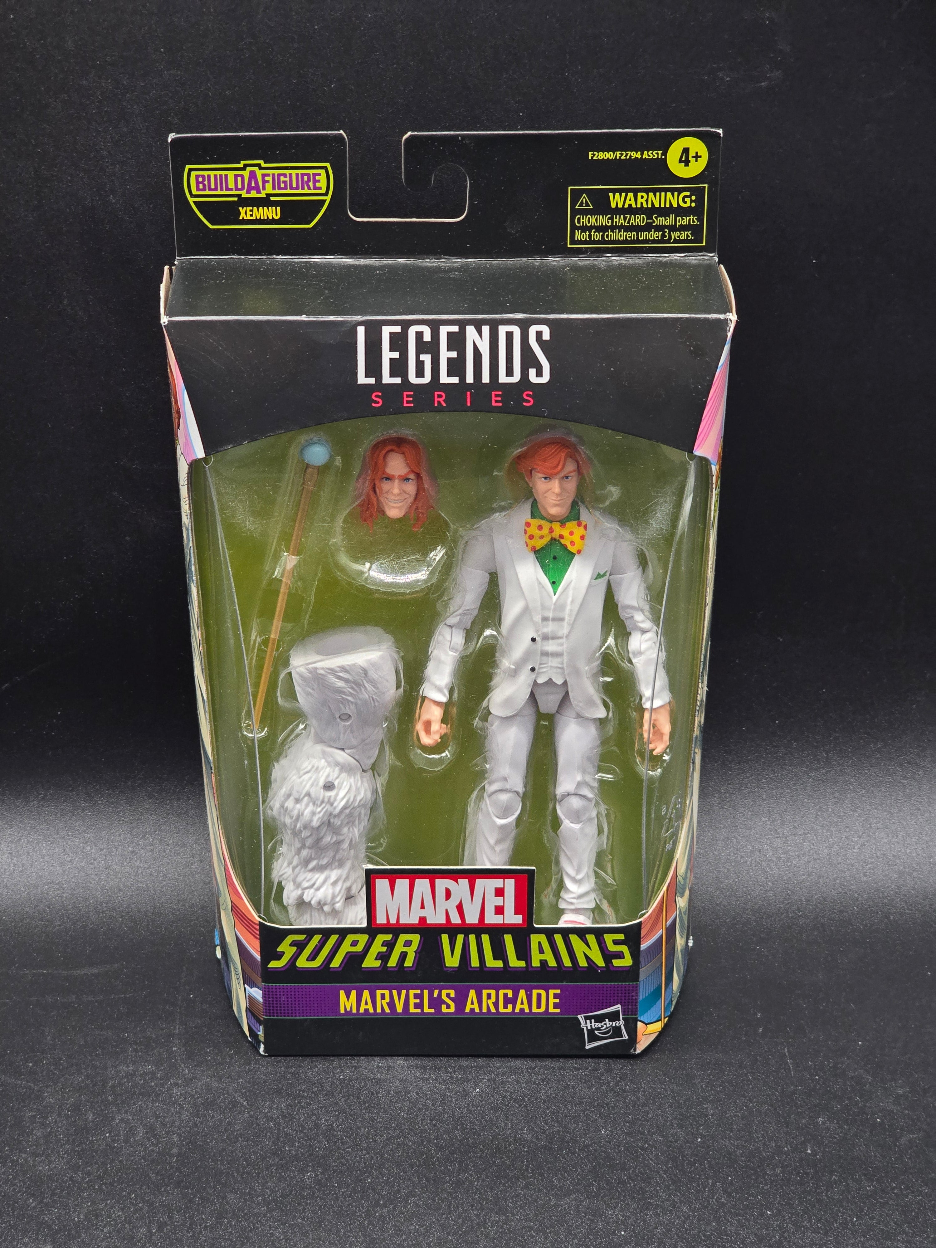 Arcade Marvel Legends Super Villains BAF Xemnu