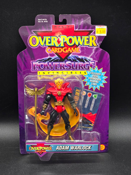 Adam Warlock Over Power Card Game Power Surge Toybiz 1996