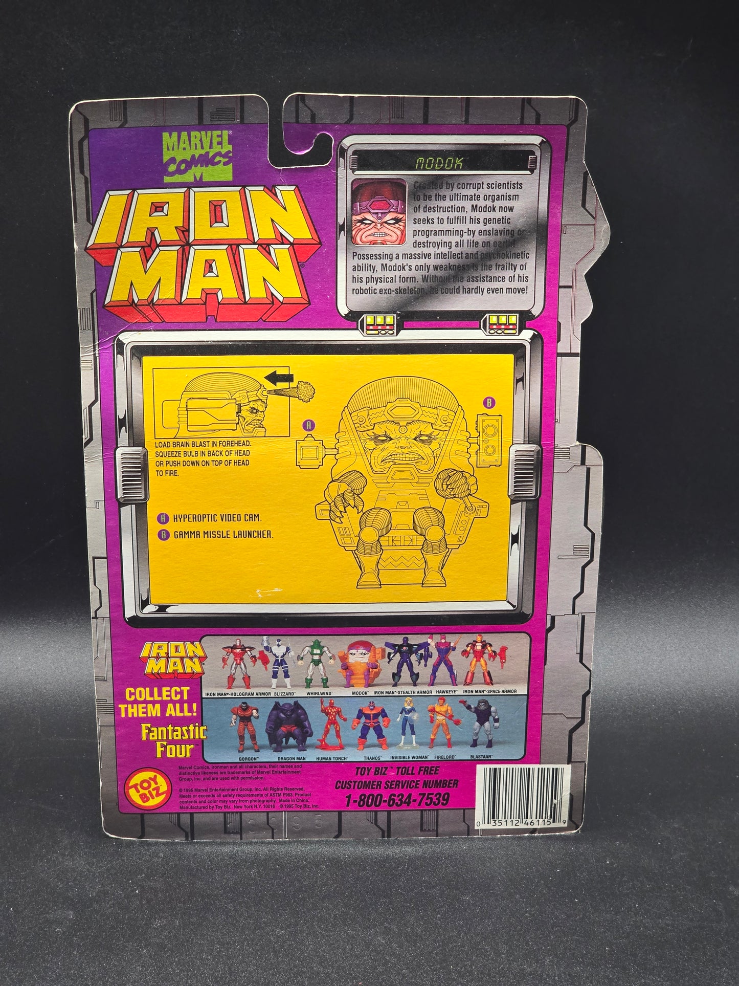 Modok Iron Man Toybiz 1995