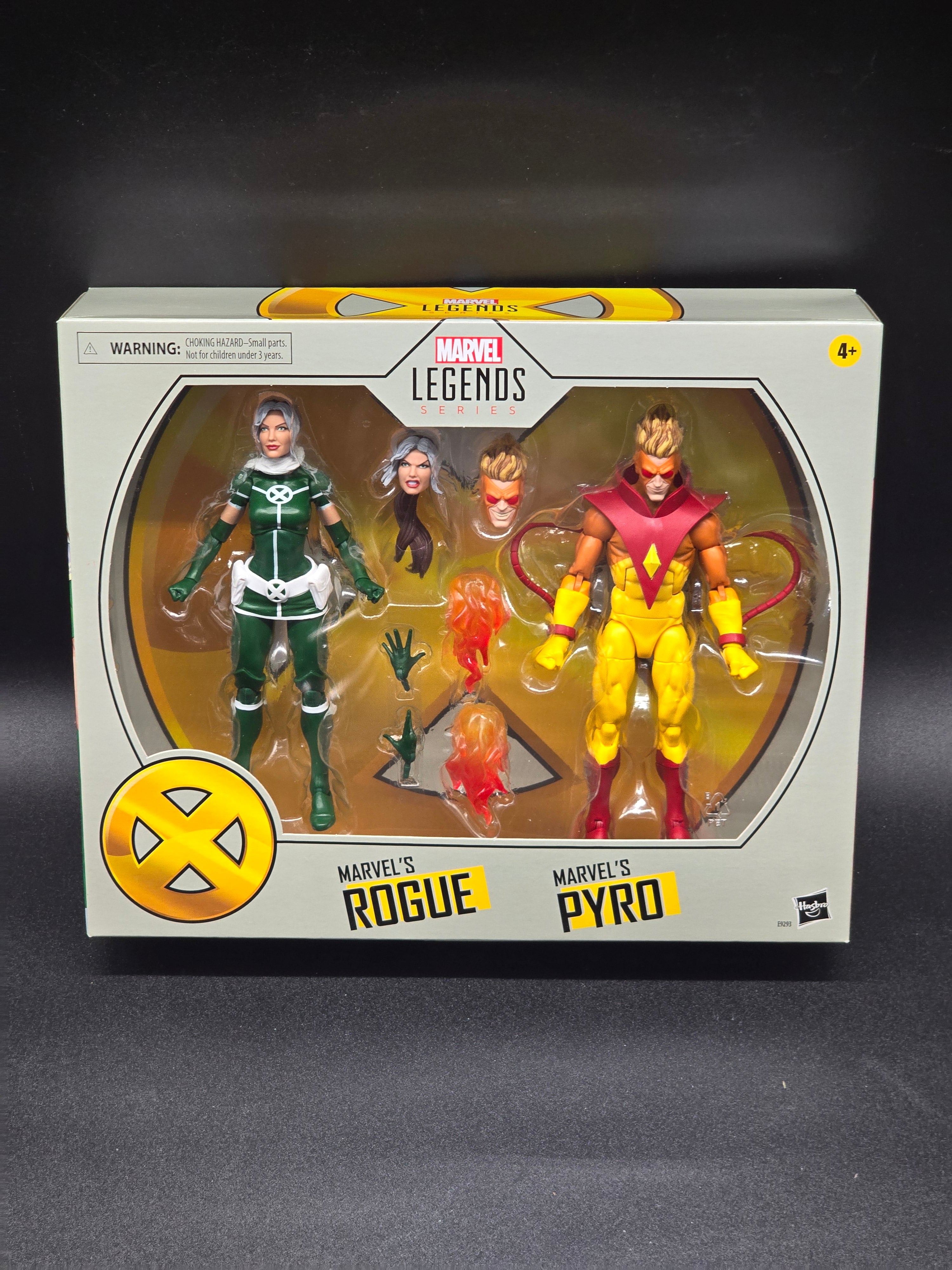 Rogue and Pyro Marvel Legends X-Men 20th Anniversary Series