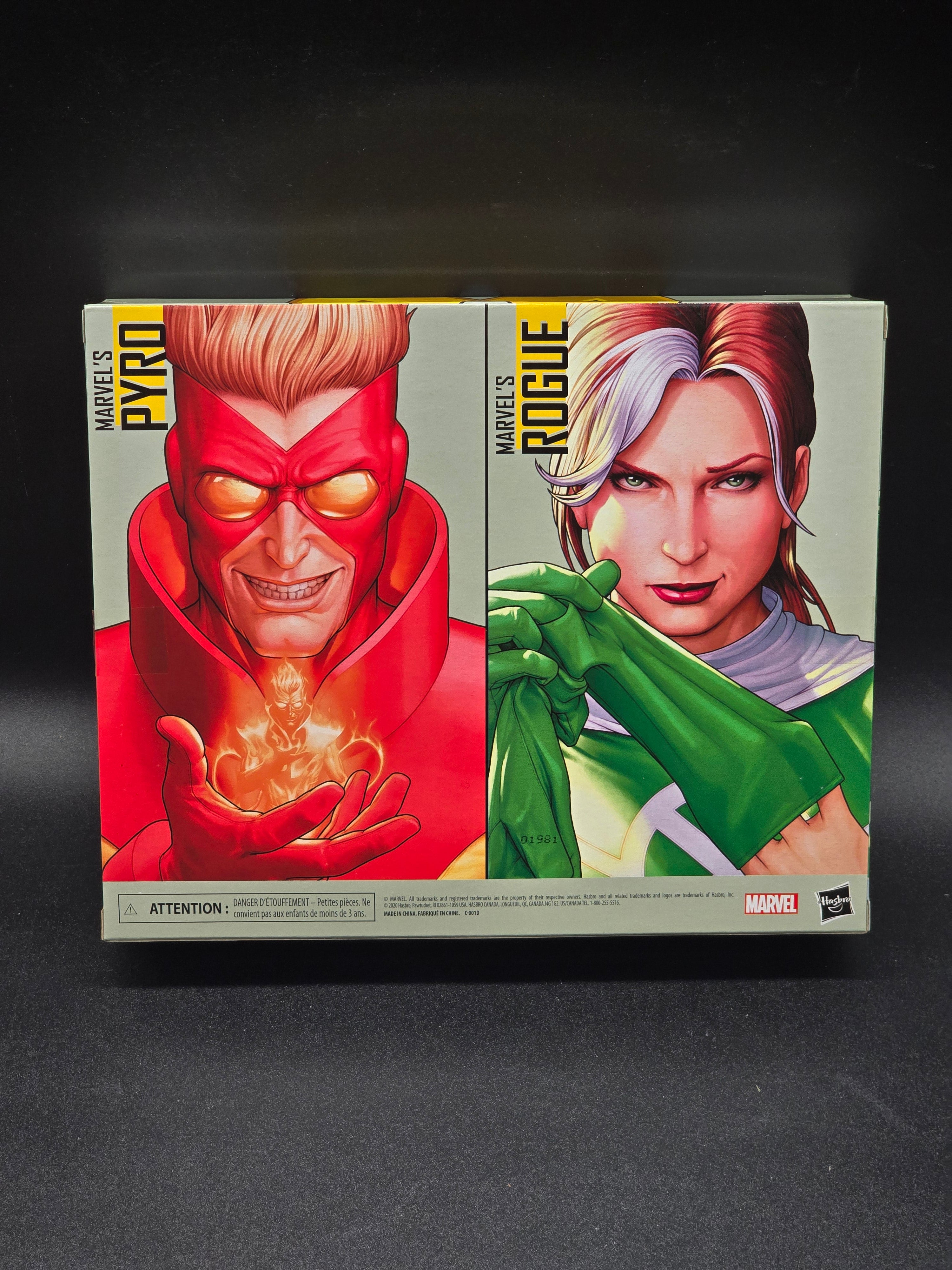 Marvel Legends x-Men store Pyro and Rogue