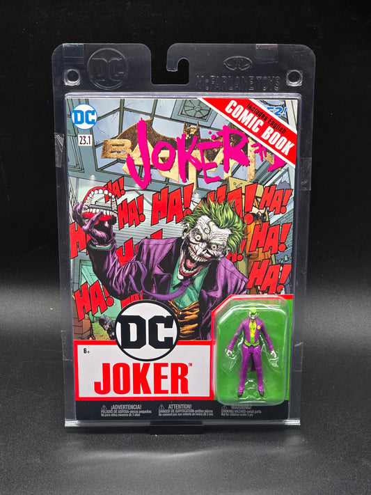 THE JOKER 3″ FIGURE WITH COMIC (PAGE PUNCHERS)
