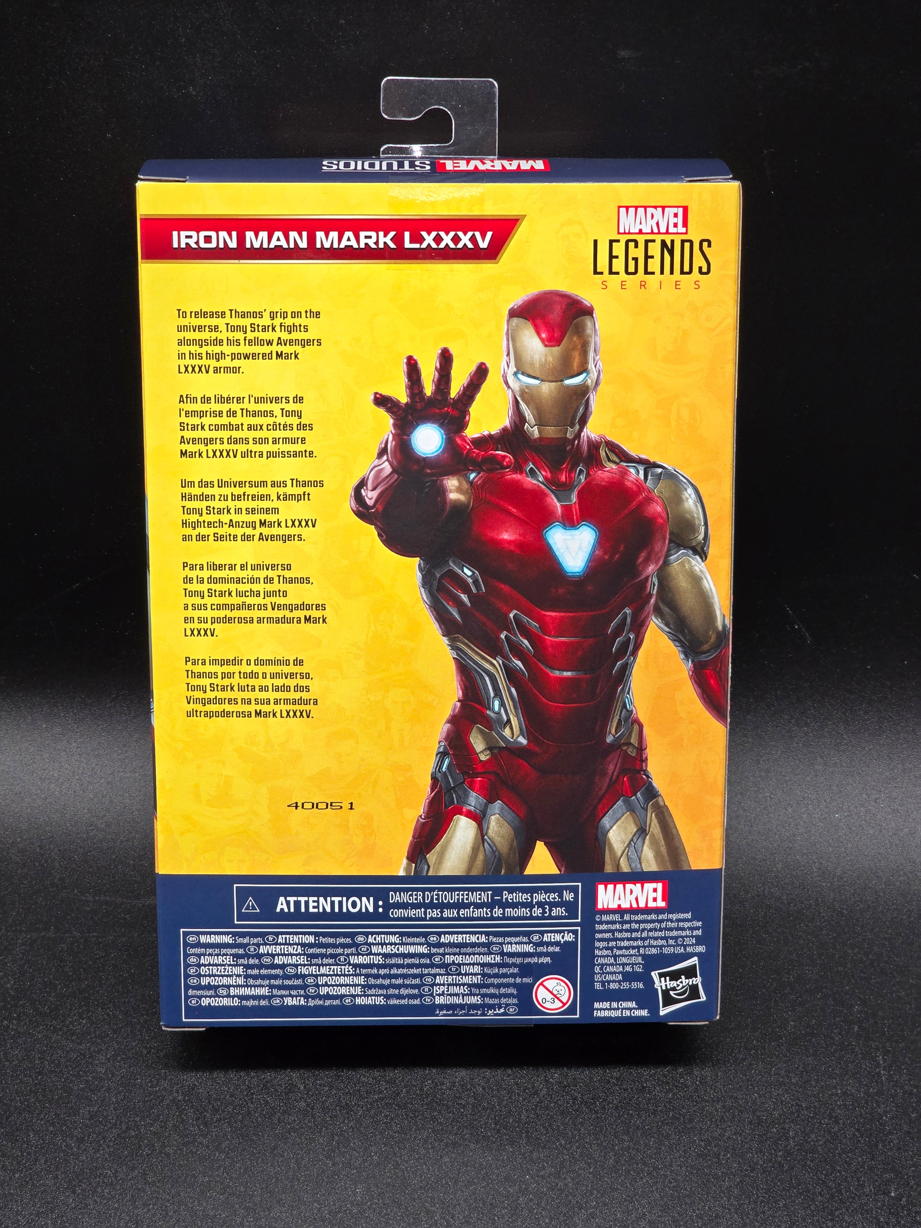 Iron Man Mark LXXXV Marvel Legends – Uncanny Toys & More