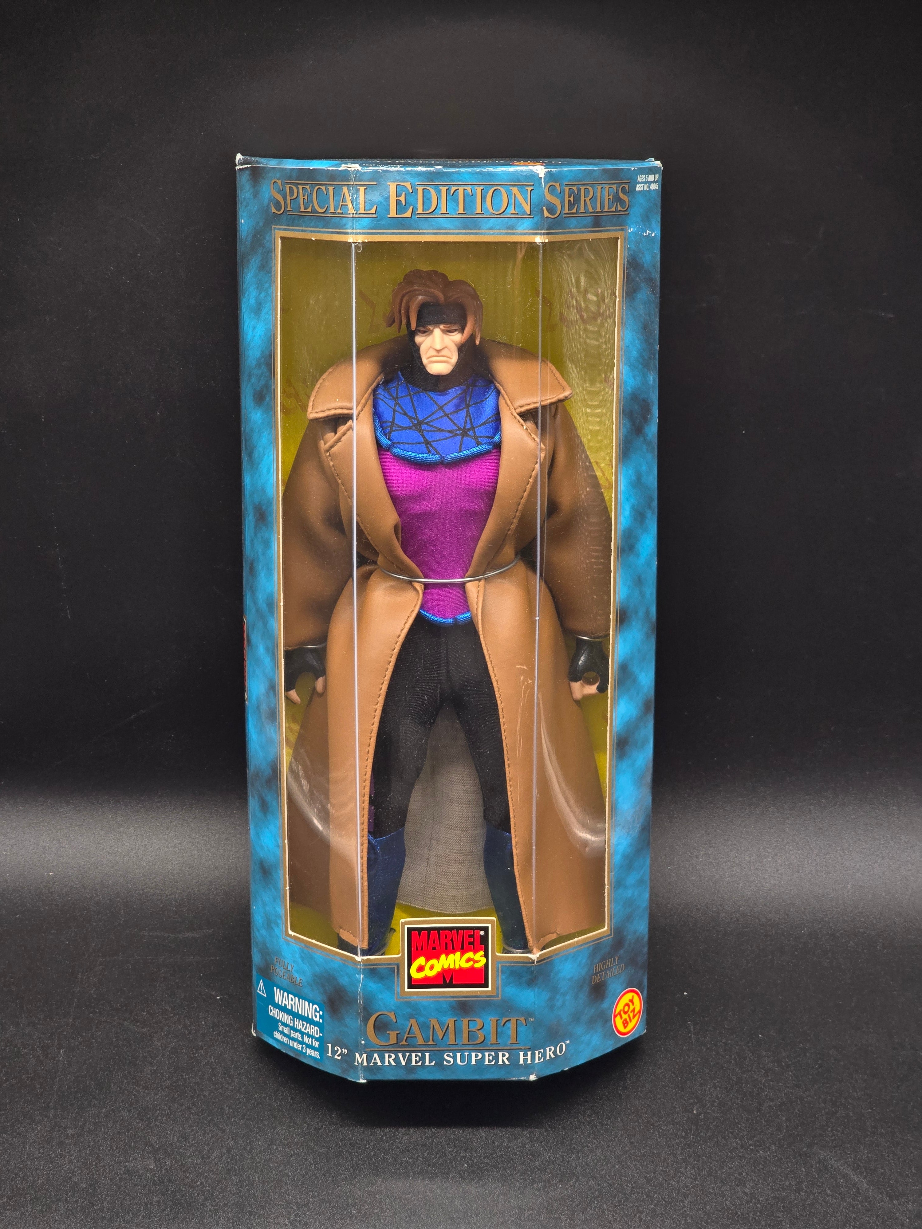 Gambit Special Edition Series 12" Marvel Super Hero Toybiz 1997