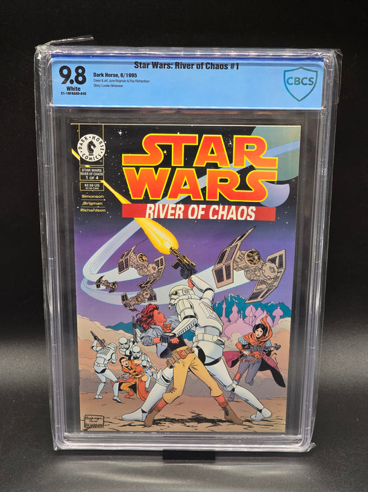 Star Wars River of Chaos #1 1995 CBCS 9.8